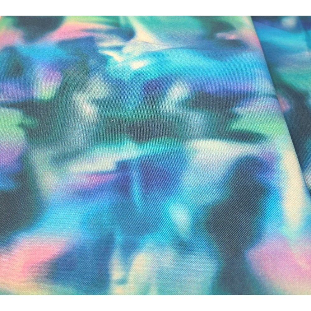 NEW 44"W Keepsake Calico Tie Dye Fabric Northern Lights Blend Cotton‎ By Yard